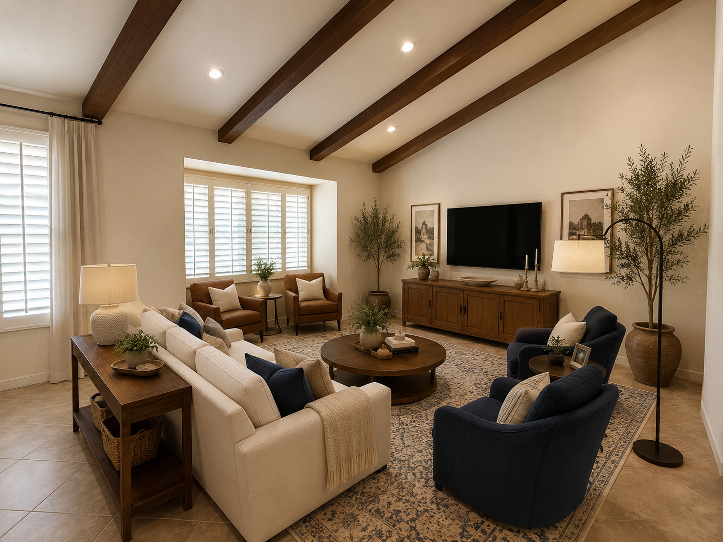 A conversation-first seating plan
